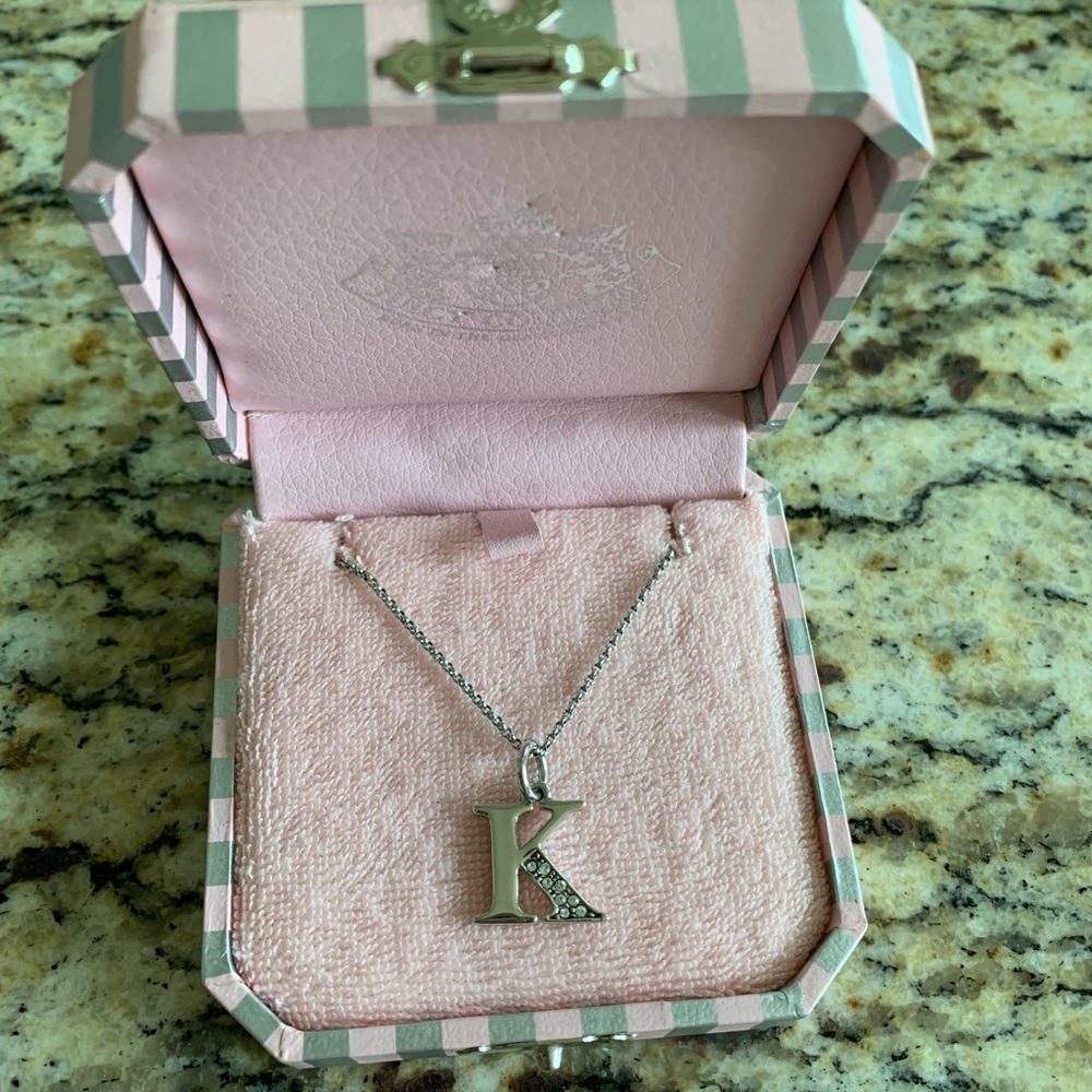 Vintage Juicy Couture “K” Initial Necklace